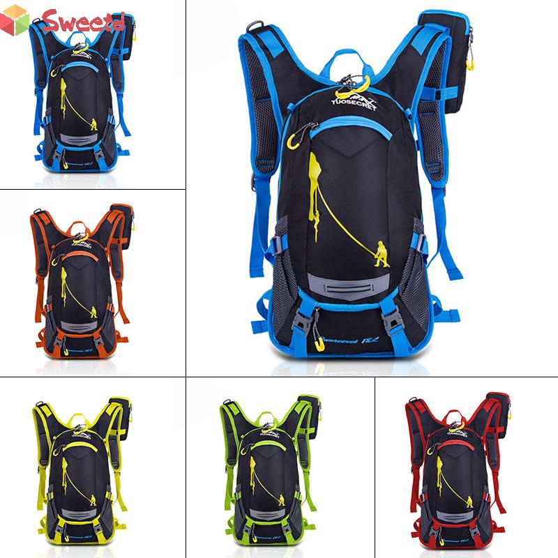 Outdoor Travel Waterproof Cycling Riding Bike Backpack Rucksack Shoulder Bag Shopee Singapore
