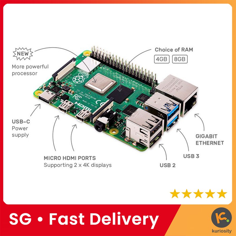 Raspberry pi 4 4gb/8gb