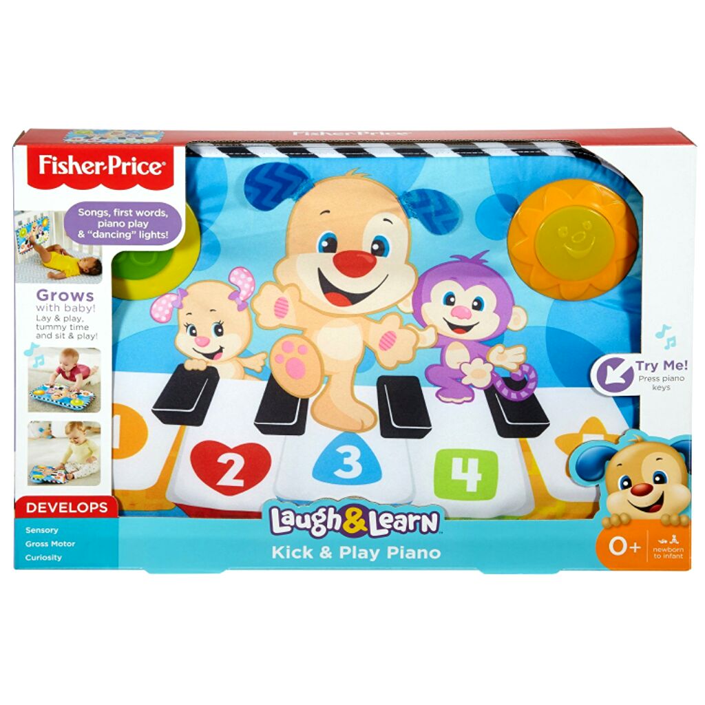 The word piano comes from italian, and it means to play softly. Fisher Price Laugh Learn Kick Play Piano Multi Color Shopee Singapore
