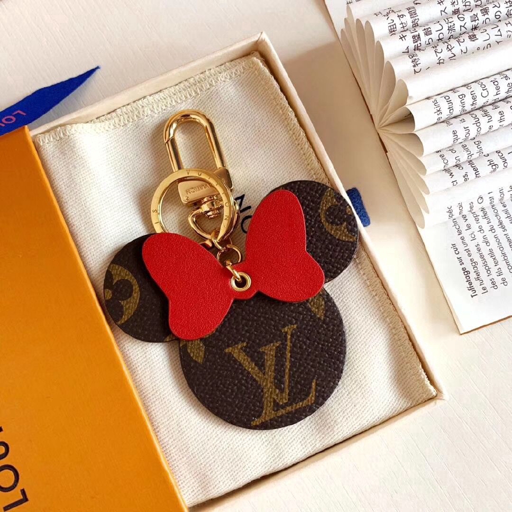 Minnie Mouse Bag Charm Key Holder Sem Caixa With Lv Box Shopee Singapore