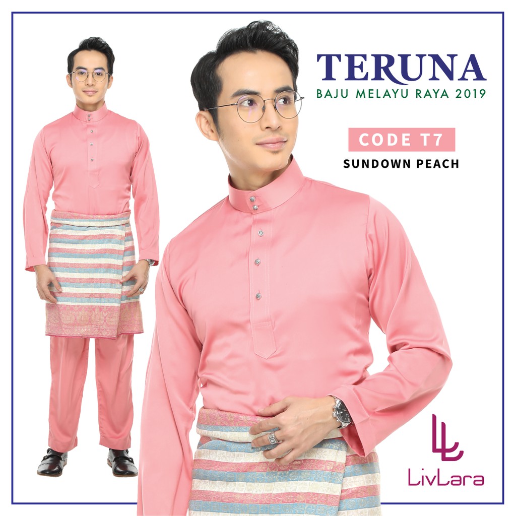 Beli model baju kurung malaysia online aman & garansi shopee. Shop Malaysia Baju Melayu Cekak Musang Lelaki Peach Raya 2021 Hot Klasik Fit Ready Stock Shopee Singapore