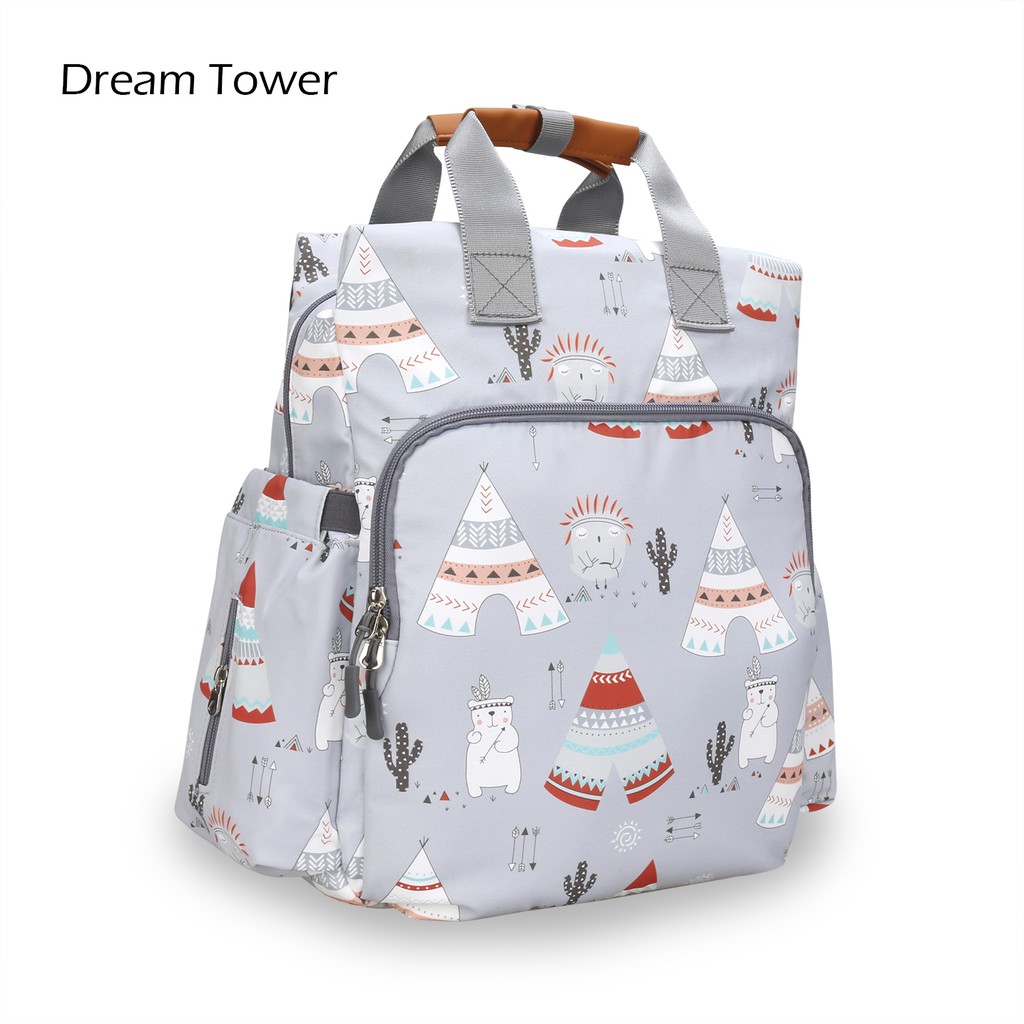 Mommy Diaper Bag Large Capacity Waterproof Baby Nappy Bag Designer Nursing Bag Travel Shopee Singapore