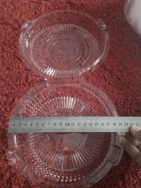Bahannya senang cara nak buat pun mudah dan. Used Plastic Transparent For 6 Inch Round Kek Shopee Singapore