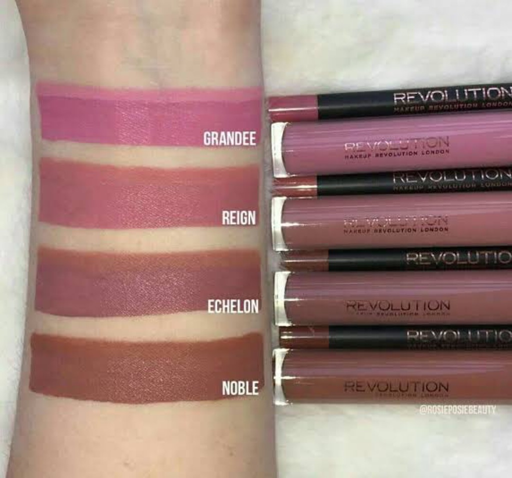 Exclude postage revolution london retro luxe matte noble lip kit: Revolution Retro Luxe Lip Vault 10 Piece Shopee Singapore