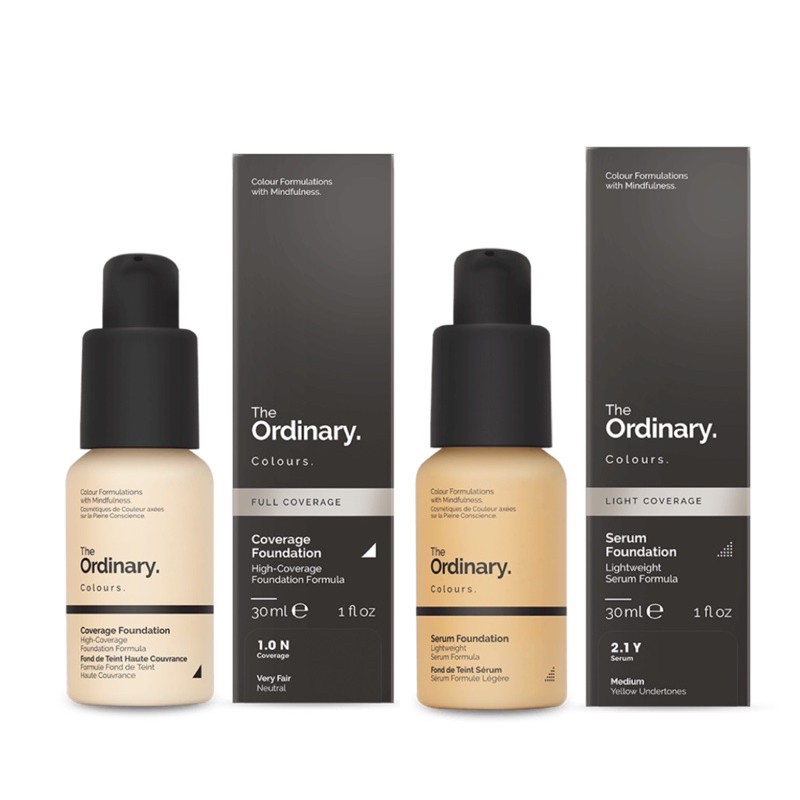 It doesn't sell products in china or other countries where animal testing may be required by law. The Ordinary Serum Coverage Foundation Shopee Singapore