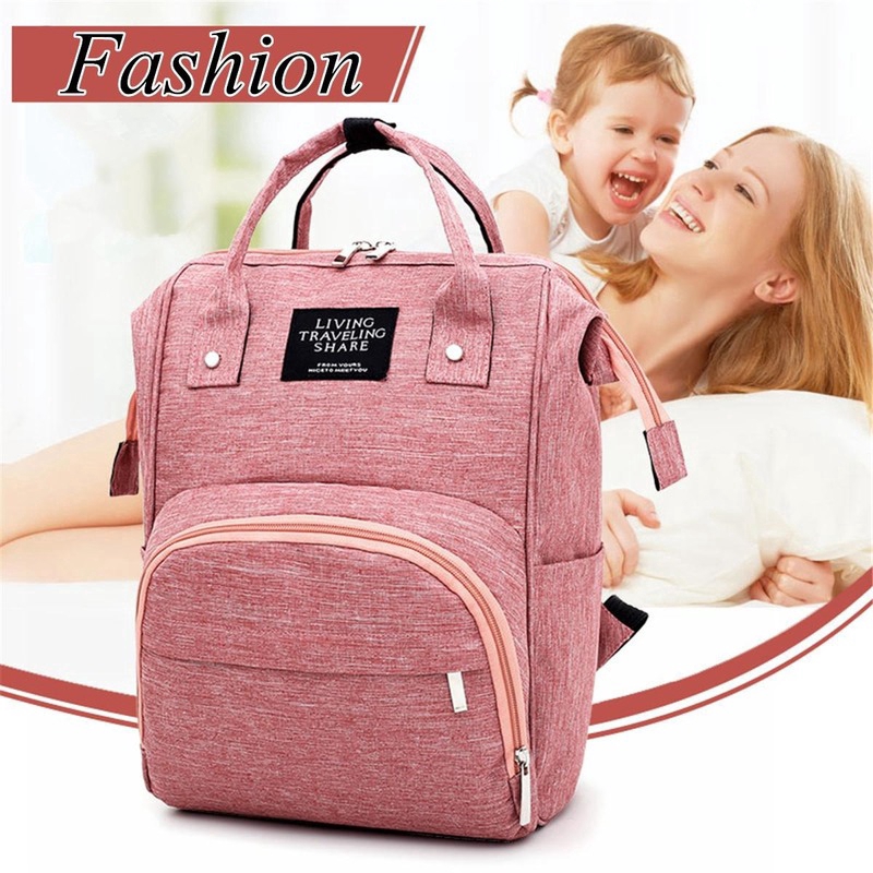Large Capacity Baby Nappy Changing Diaper Mummy Bag Maternity Backpack Bags Hot Mum Bag Stroller Baby Care Waterproof Backpack Shopee Singapore