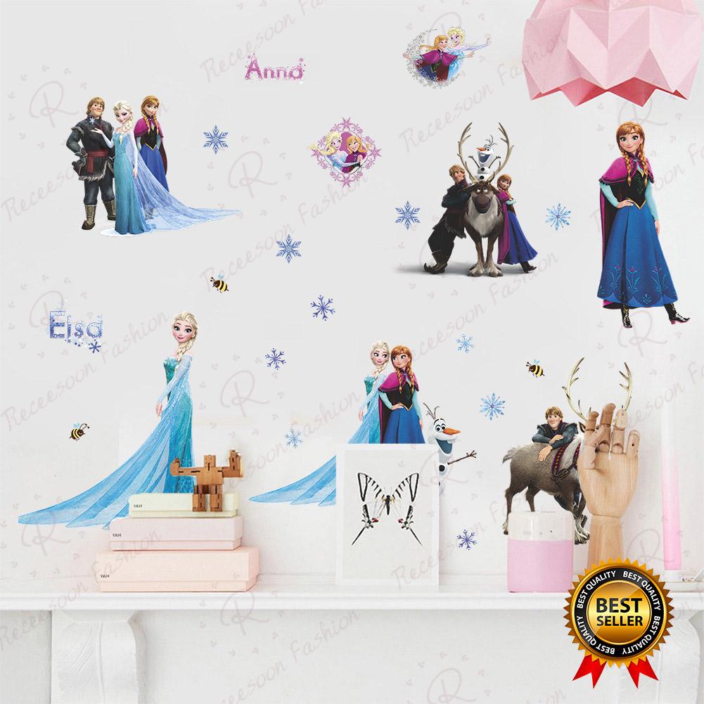 disney princess wall stickers frozen elsa sticker home