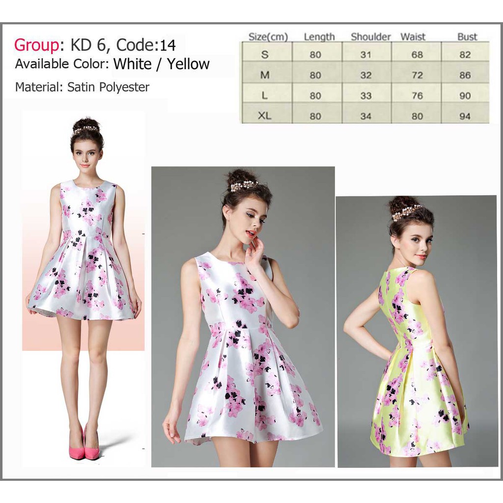 Kd614 Korean Latest Euro Trend Baroque Design Semi Formal Dress Shopee Singapore
