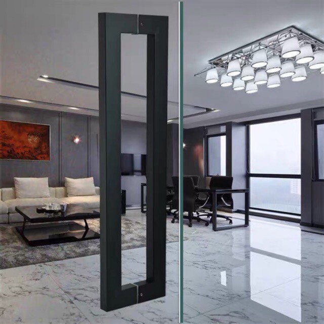 1000mm Solid Standoffs Heavy Duty Stainless Steel Push Pull Door Handle Glass Door Wood Door Handle Shopee Singapore