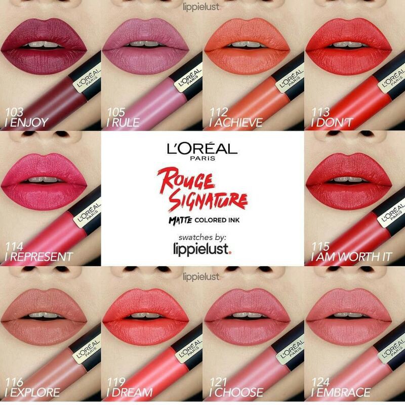 This is a unique, long lasting and comfortable . L Oreal Rouge Signature Shopee Singapore