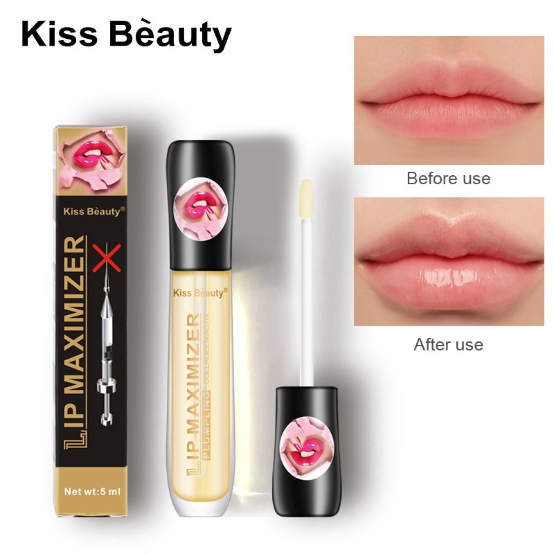 How do lip plumping glosses work? Tgs Transparent Lips Gloss Lip Plumper Serum Increase Lip Elasticity Resist Aging Moisturizing Lip Care Shopee Singapore