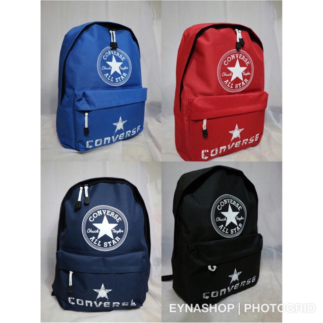 Converse Cheap Men S Back Bags Backpack Bags School Bags Cheap Backpacks Canvas Backpacks Converse Bags Shopee Singapore