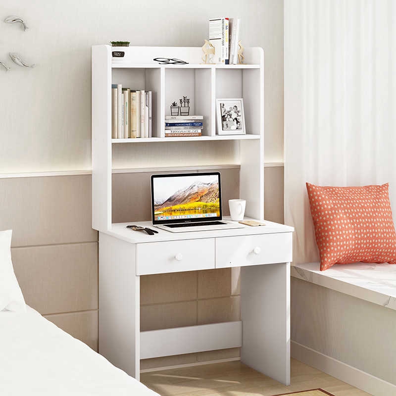 Special Computer Benchtop Table Household Bookcase Desk Simple Student Study Desk With Bookshelf Group Combine Shopee Singapore