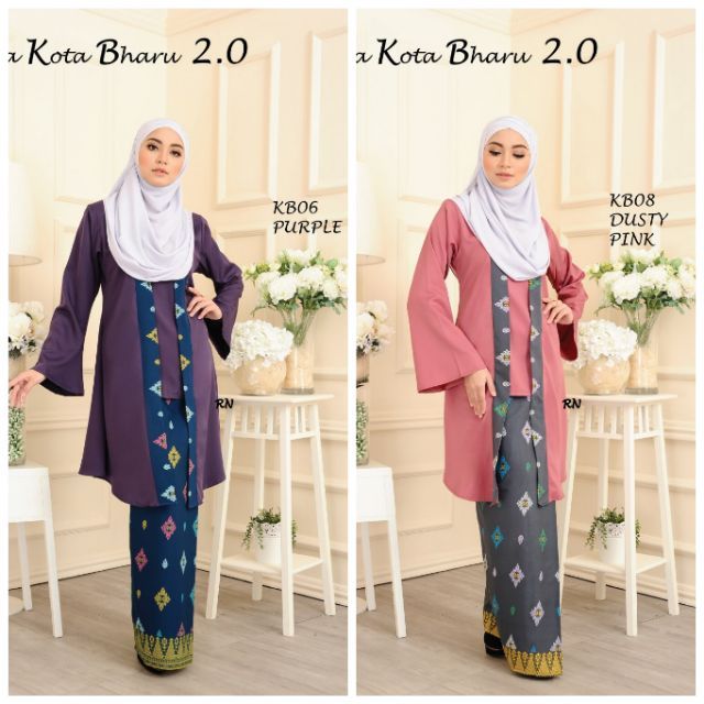 Outside of southeast asia, it is worn by javanese, malays and portuguese eurasians in australian cocos islands and christmas island, coastal india and sri lanka, macau as well as south africa. Size Xxl Sale Kebaya Nyonya Kurung Clothes Kebaya Traditional Songket Pink Shopee Singapore