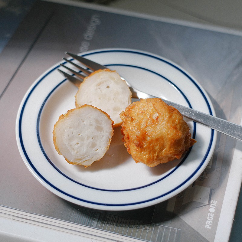 氣炸鍋花枝丸氣炸冷凍花枝丸 Zzkvs