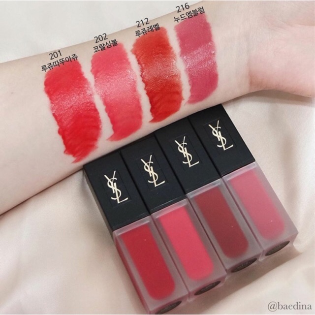 Son Kem Ysl Velvet Cream Gia Thang 10 2020