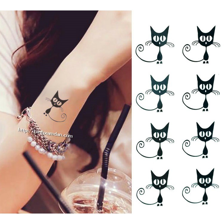Trước khi xem những mẫu tattoo con mèo đẹp nhất cho nam nữ mời bạn tìm hiểu ý nghĩa . Hinh XÄm Dan Con Meo Shopee Viá»t Nam