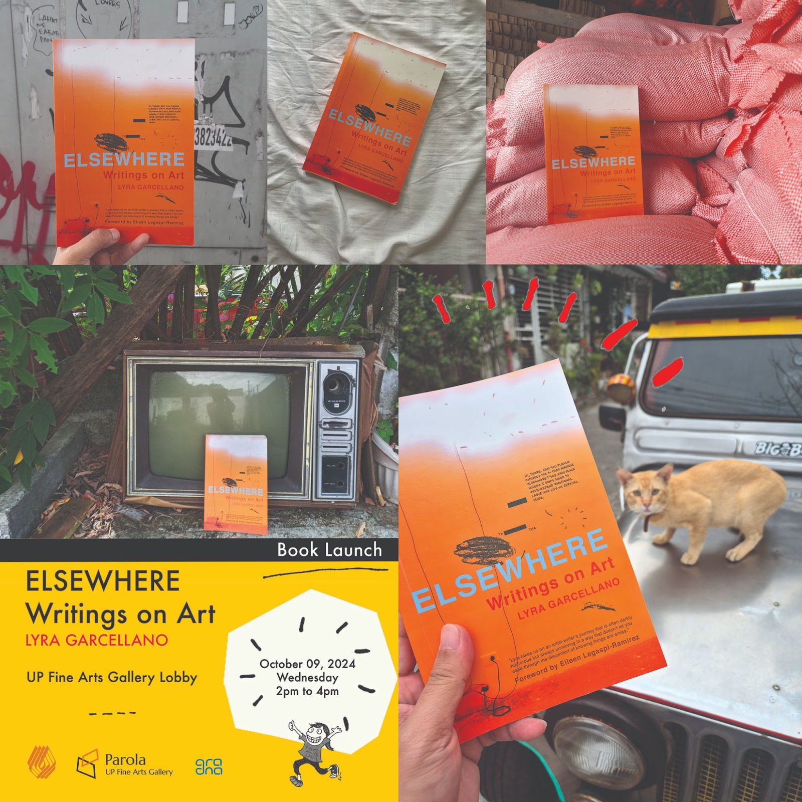 Lyra Garcellano's "Elsewhere: Writings on Art"