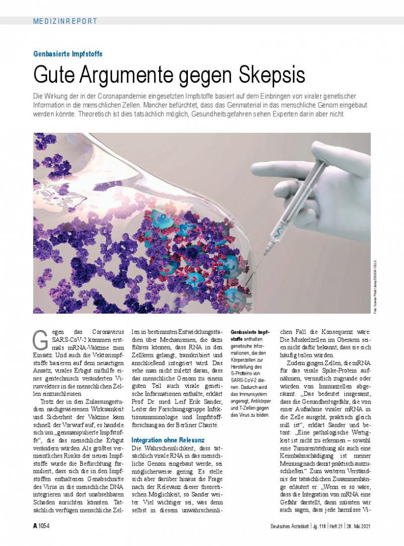 Who Corona Impfung Wirkung : Genbasierte Impfstoffe Gute Argumente Gegen Skepsis