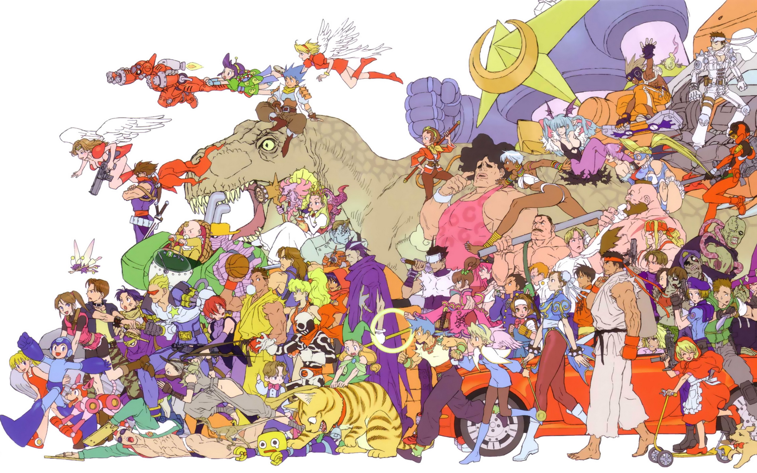 Rare footage of Capcom Osaka and its 90s Artists | CG BOSS Games