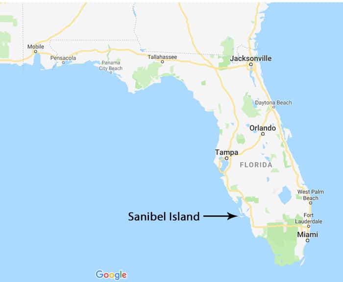 Where Is Sanibel Island Florida Map Guide Sanibel Map 