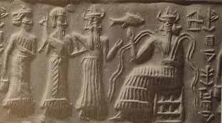 تجسم ائا، رب النوع آب ها