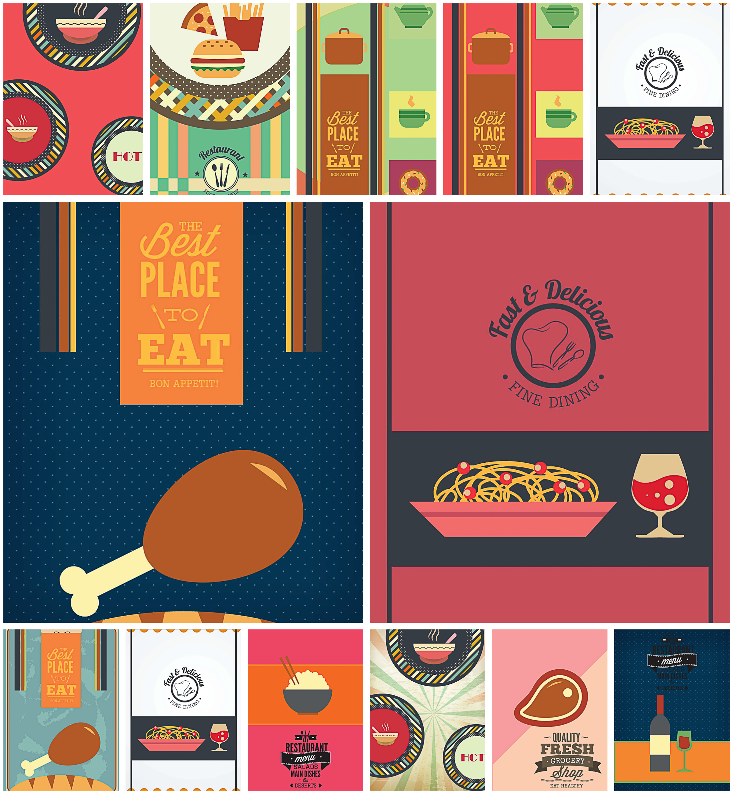 September 23, 2020 by admin 42 download. Restaurant and cafe menu template modern set vector