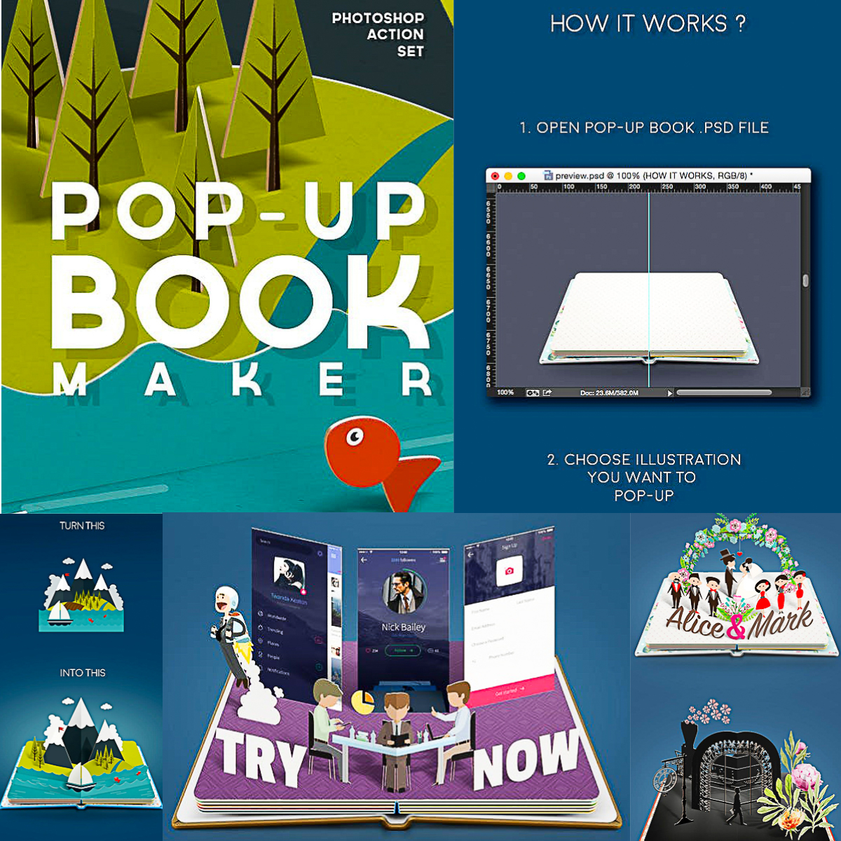 Popup Book Maker Free download