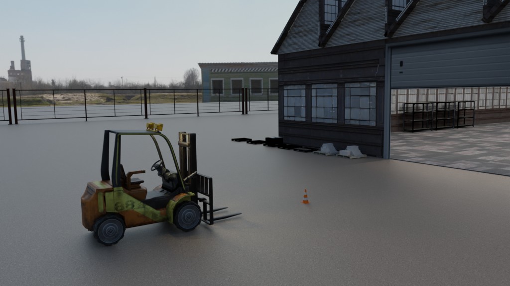 Forklift Training virtual reality applications