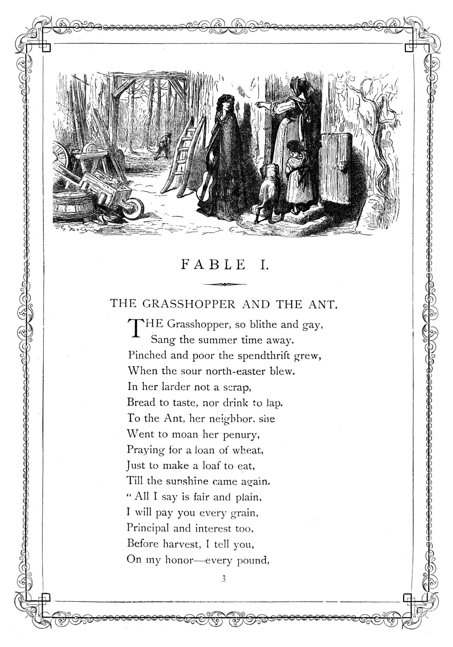 The Fables of Jean de La Fontaine Volume 1: Gustave Doré Restored