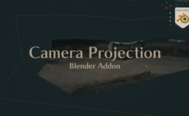 Blender Add-on | Camera Projection