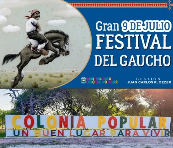 Colonia Popular se prepara para el Gran Festival del Gaucho