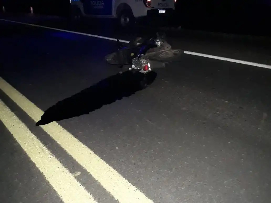 Motociclista de 36 años muere en otro fatal accidente sobre la Ruta 16