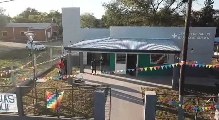 Quedo inaugurado el nuevo centro de salud del barrio Aborigen en Puerto Tirol