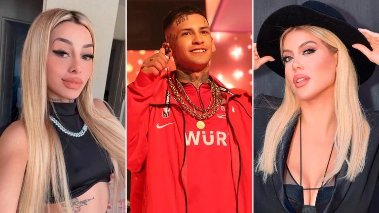 Tamara Báez irrumpió en un vivo de Wanda Nara y L-Gante: “Ni respeto”