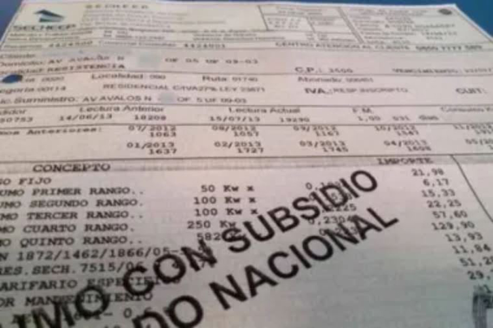 A las provincias del Norte grande se les aumentará el subsidio a la energía hasta los 650 KW
