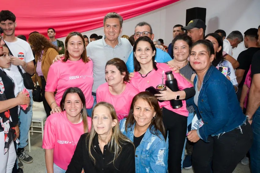 Zdero de Campaña en Colonia Benítez: «Queremos seguir transformando al Chaco»