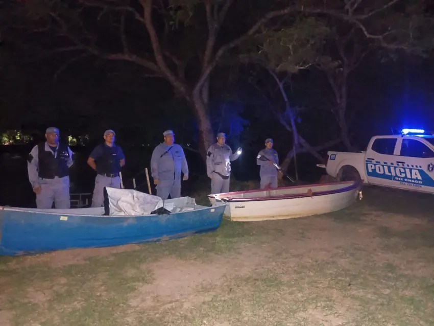 Puerto Eva Perón: Secuestran canoa y lancha vinculadas a tareas de narcotráfico