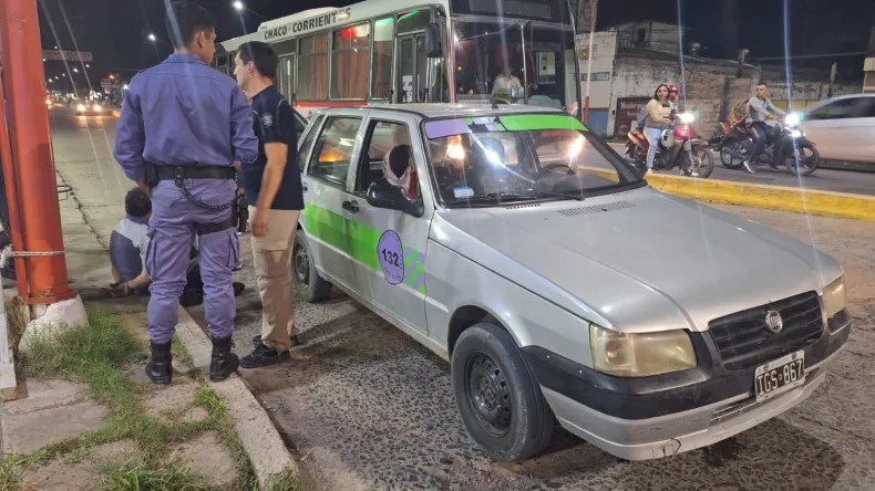 Remisero conducía borracho, agredio a inspectores y terminó detenido