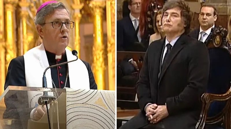Tedeum del 25 de Mayo | Las duras palabras del Obispo García Cuerva a Milei: «¿Hasta cuándo deberán reclamar por jubilaciones dignas?»
