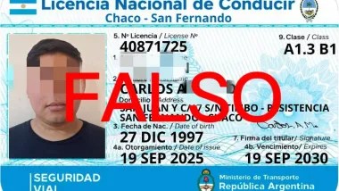 Alerta por estafas y licencias de conducir «truchas»