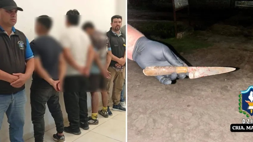 Tres detenidos por asesinar a un hombre en la noche de Machagai
