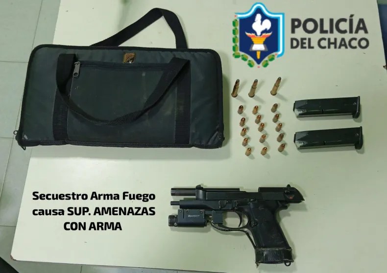 Horror en Las Breñas: hombre armado amenazó a su madre de 75 años para exigirle dinero para drogas