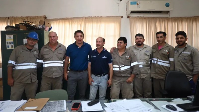 Marcos Resico reforzó en Villa Berthet la gestión territorial y el diálogo institucional