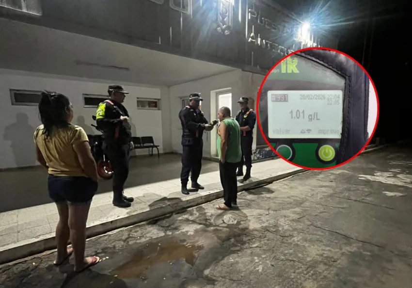 Escándalo en el Puesto Antequera: Demoran a un empresario de medios por conducir alcoholizado y agredir a la policía