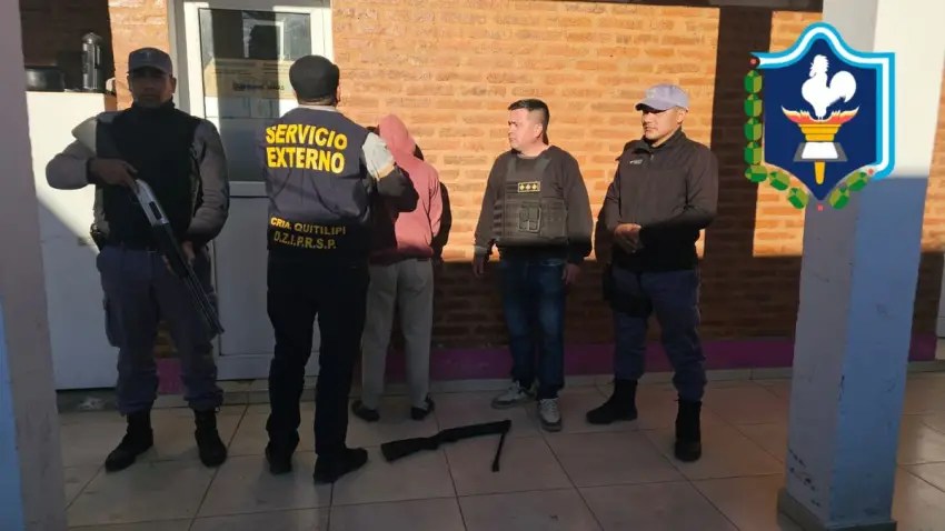 Incidente en Quitilipi: detienen a un joven por disparar con un aire comprimido