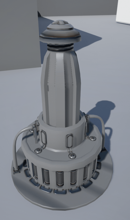 Futuristic Generator Core - In Game