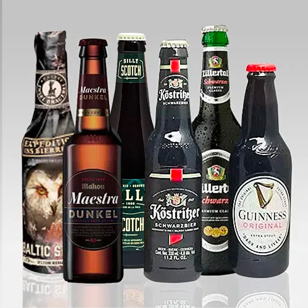 お祝いギフト 人気の黒ビール 330ml6種6本 飲み比べセット | 欧州麦酒屋