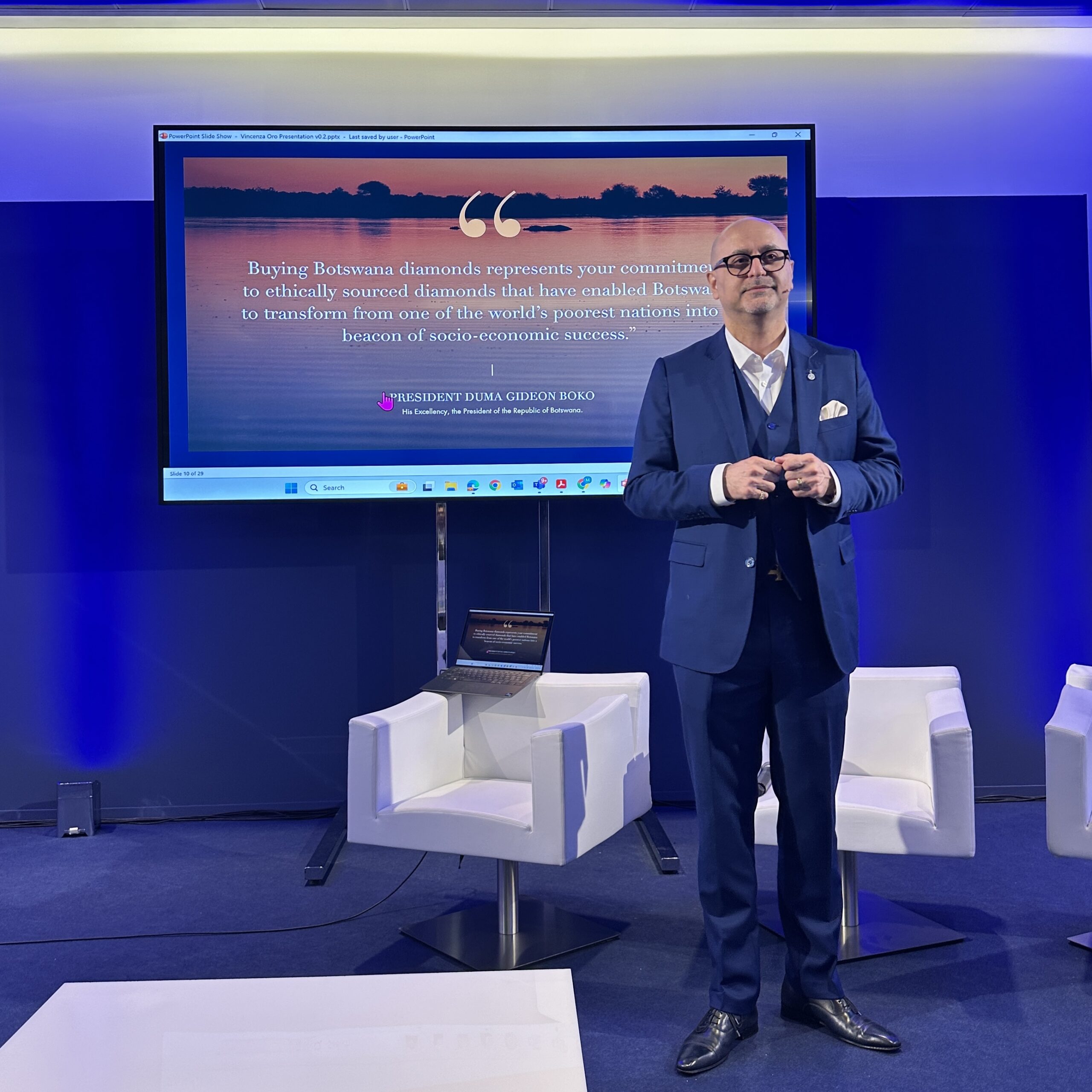 Mahiar Borhanjoo - Chief Commercial Officer of De Beers Group