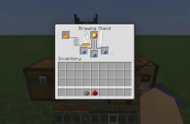 Brewing the Potion of Fire Resistance
